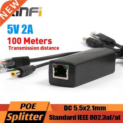 48V to 5V Active PoE Splitter Adapter 12W Injector Connecto