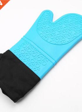 Silicone Heat-Resistant Gloves Cooking Barbecue Gants Silico