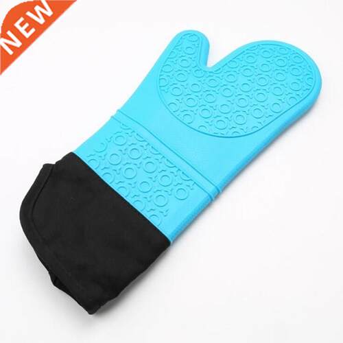 Silicone Heat-Resistant Gloves Cooking Barbecue Gants Silico