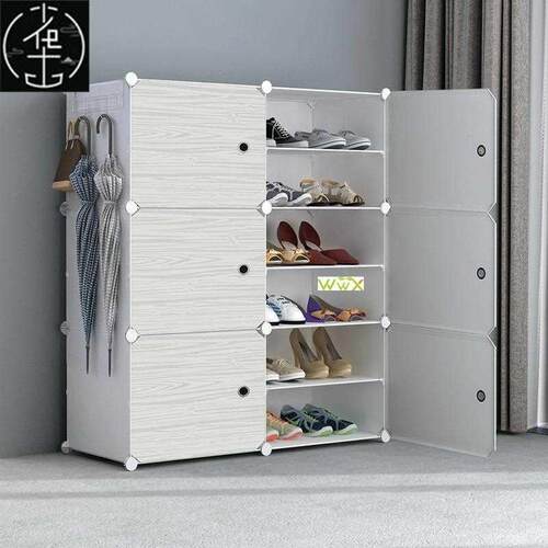 Shoe Cabinet Modular Home DIY Storage Organizer Bedroom