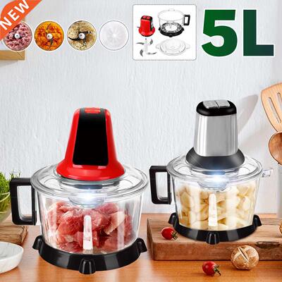 220V 2 Speed 5L Multifunction Electric Meat Grinder Veggie