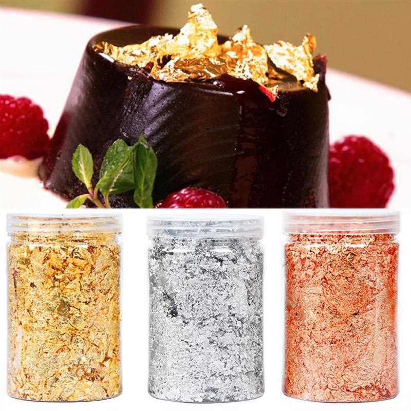 3 Pieces 10g Foil Paper Decorative Gift Box Packing Baking