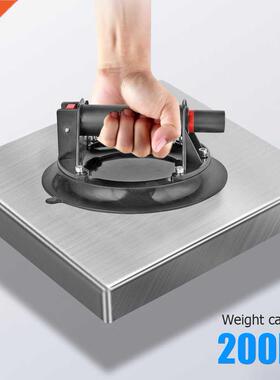 8 Inch Air Pump Vacuum Suction Cups Powerful Heavy-Duty Glas