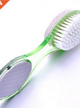 4 In 1 Foot Care Callus Brush Pumice Grinding Feet Stone