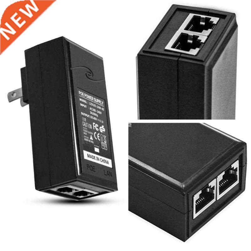 48V 0.5A 30W POE Power Injector POE Ethernet Network Adapter