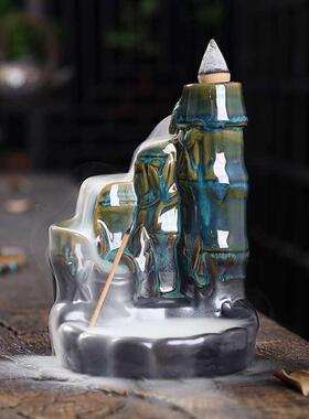 AT69 -Ceramic Incense Burners Backflow Incense Burner