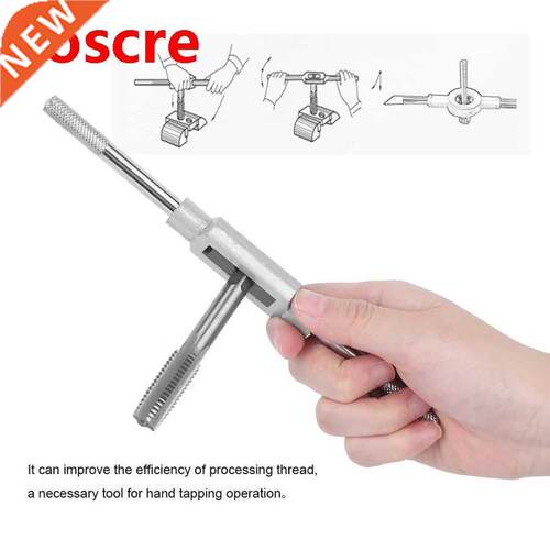 8PCS M3 M4 M5 M6 M8 M10 M12 Tap Wrench Drill Set Hand Tappin