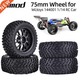 88/75mm Off Road Buggy Tires Wheel 12mm Hex Hubs for Wltoys