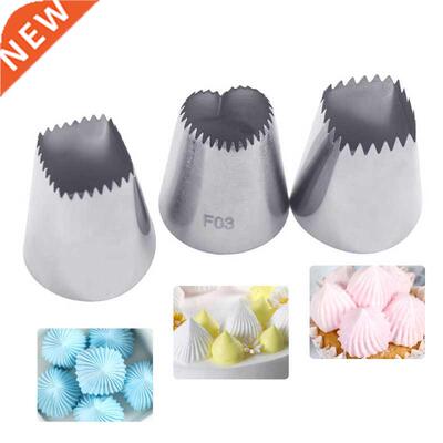 Heart Shape Big Nozzles for Cake Cream Piping Tips Square