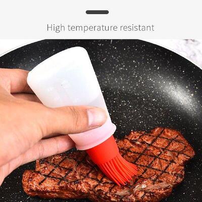 Portable Silicone Oil Bottle Brush Grill Barbecue Oil