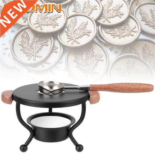 HOOMIN Sealing Wax Spoon Retro Sealing Wax Furnace Stove