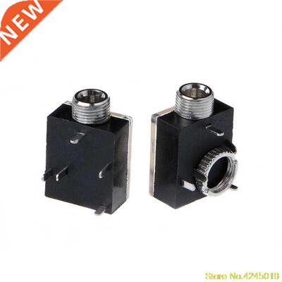5 Pcs 5 Pin 3.5mm PCB Panel Mount Audio Jack Socket Connecto