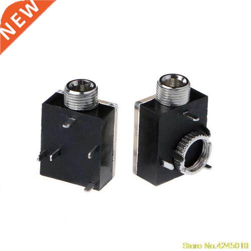 5 Pcs 5 Pin 3.5mm PCB Panel Mount Audio Jack Socket Connecto