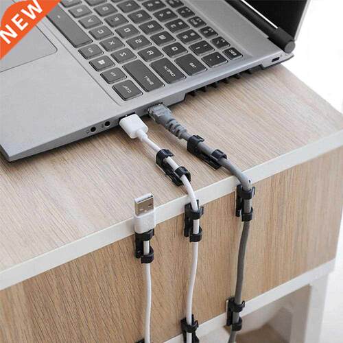 Wire Cable Management Cord Clips Management Holder Data Tele