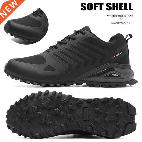 Men's Trail Running Shoes Waterproof Low Top Camping Lig