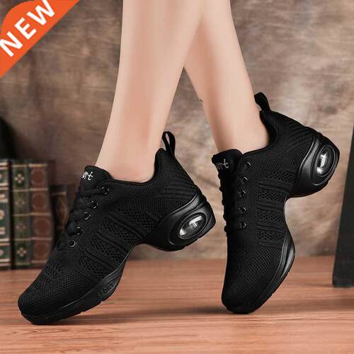 Sports Feature Soft Outsole Breath Dance Shoes Sneakers For