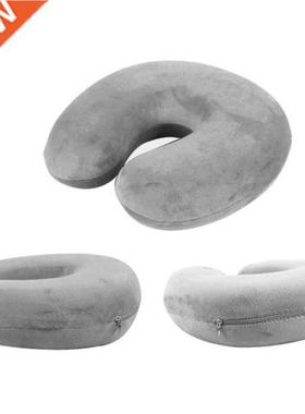 1PC New U Shaped Travel Pillow Car Air Flight Inflatable Pil