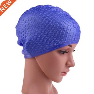 Practical Swimming Cap7 Colors Waterproof Silicon Swimming C