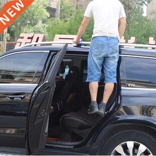 Auxiliary Pedal Folding Stepping Ladder Car Roof Rack Step C
