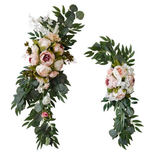 Realiic Artificial Flower Arch Decor Artificial Floral Dis