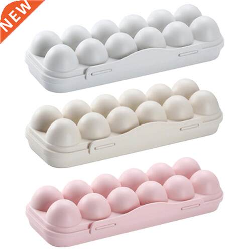 12/15Grids Egg Storage Box Tray Holder Household Kitchen Ref