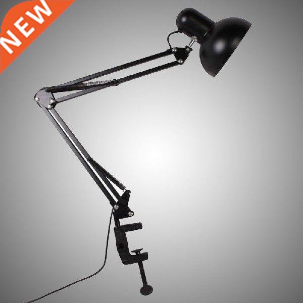 E27 Led Clamp Lamp Lighting Fixture Metal Office Supplies