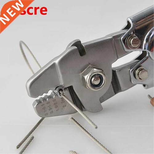 Wre Cope Crmpng Tool Wre Rope Clamp Fshng Lnes Plers