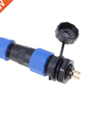 IP68 Plug Socket SP13-2 2 pin waterproof connector Power Cab