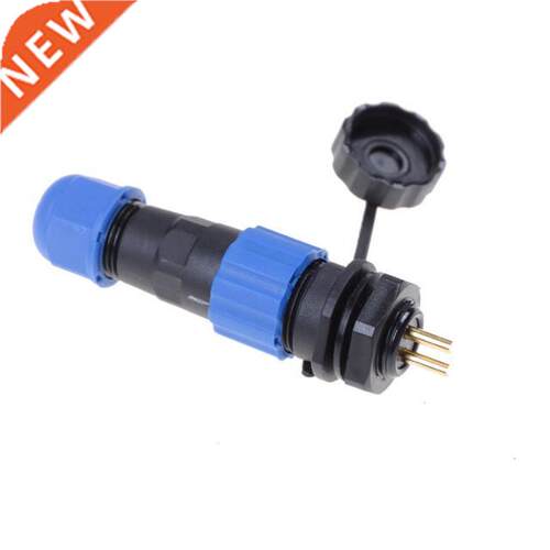 IP68 Plug Socket SP13-2 2 pin waterproof connector Power Cab
