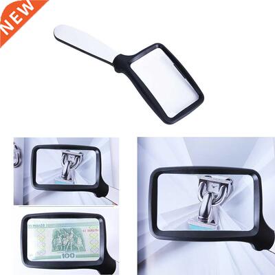 2X 5 LED Light Handheld Magnifier Reading Map Newspaper Magn