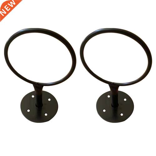 2pcs Wall Mounted Ball Holder Soccer Easy Install Space