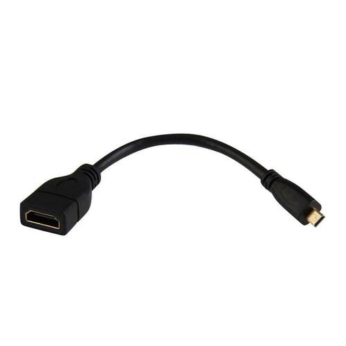 Micro Hdmi-compatible Male D To Hdmi-compatible Female A Ja