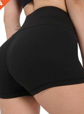 SVOKOR Workout Fitness Shorts Seamless Biker Shorts Women Hi