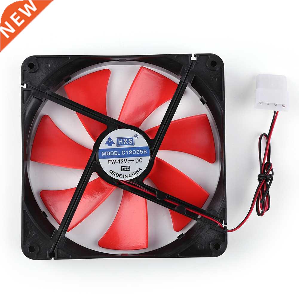 140mm 4 Pin Silent PC Case Cooling Fan Desktop CPU Cooler Fa