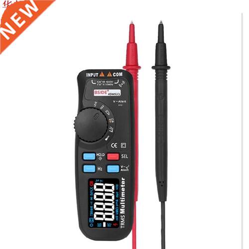 Color LCD Display Multifunction Digital Multimeter Auto Rang