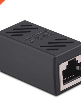 2/5/10pcs Female to Female RJ45 Connector 8 Core Jack Networ