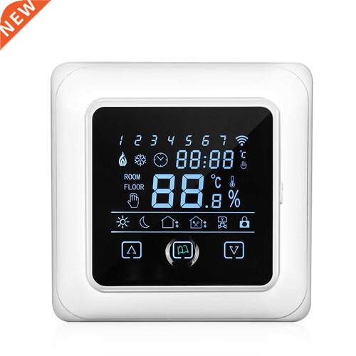 Household LCD Touch-screen WIFI Electric Programmable Thermo