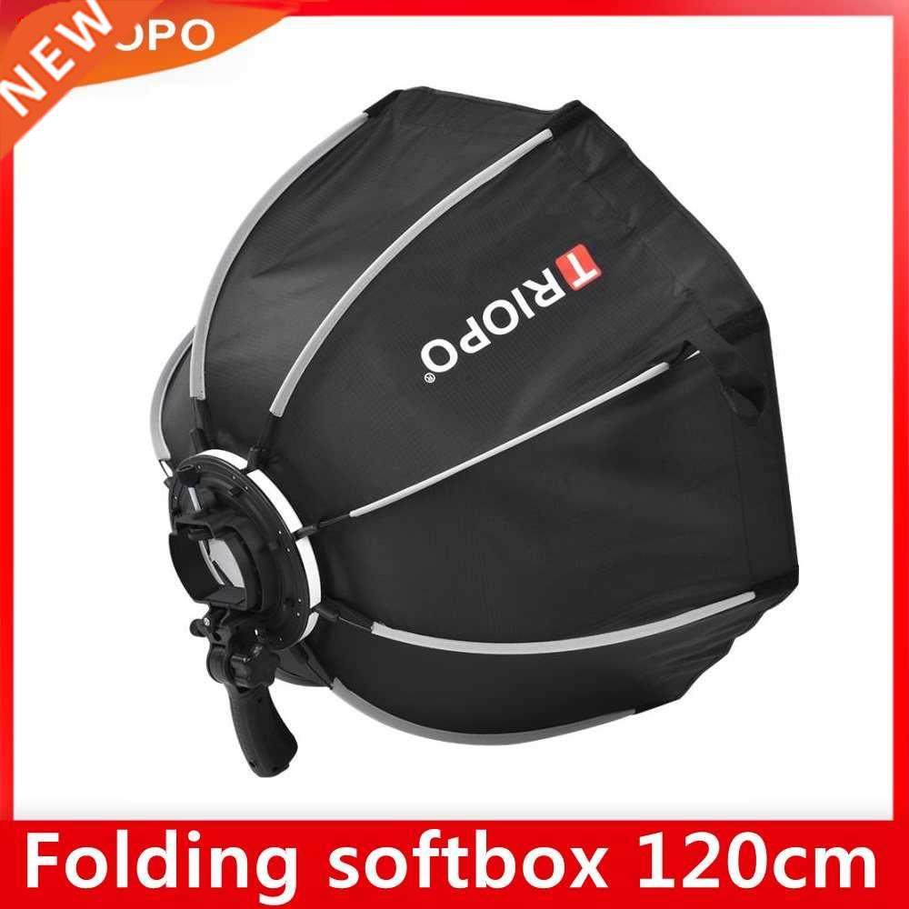 TRIOPO 120cm Octagon mbrella Softbox with handle On-Camare