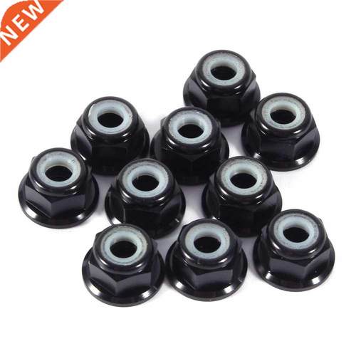 10PC M4 Nylon Lock Nut Flanged Nuts Hex Nylon Lock Nuts Tool