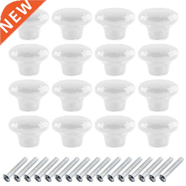 16 Packs Ceramic Cabinet Knobs, Vintage Ceramic Door Knobs