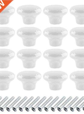 16 Packs Ceramic Cabinet Knobs, Vintage Ceramic Door Knobs