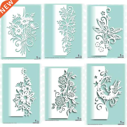 Lace Creative Flowers Spring Metal Craft Dies Cutting For Di