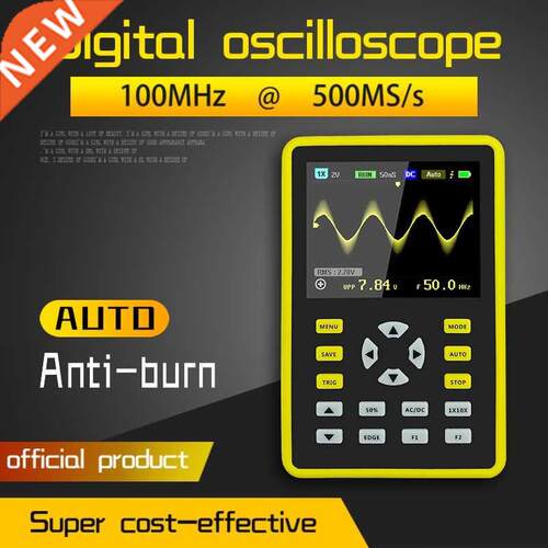 2.4-inch Screen Portable Digital Oscilloscope Host Kit 500MS