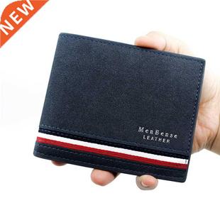 Fashion Leather Wallet Men Luxury Slim Coin Purse Business F