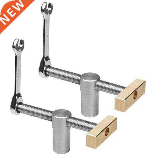 2Sets Woodworking Adjustable Desktop Clip, Fixed Clip Clamp
