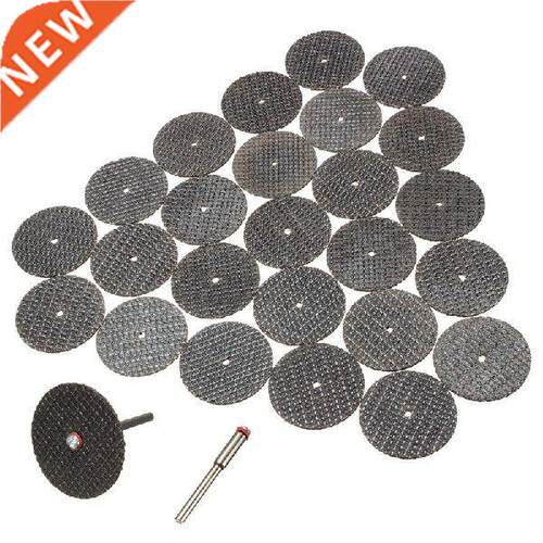 New 25pc 32mm Resin Cutting Wheel Cut-off Discs Kit +1pc