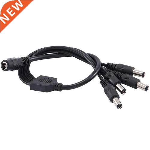 DC Power 1 Female to 2//4/5/8 Way Male Plug 5.5mmx2.1mm Cab