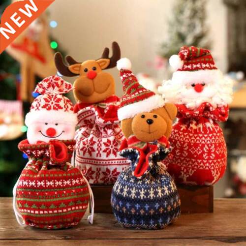 1pcs Christmas Candy Bag Children's Gift Bag Snowman