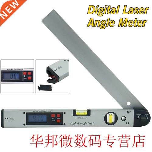 Digital Angle Level Meter Gauge 400mm 16inch Electronic Prot
