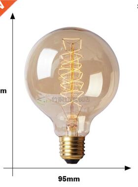 Retro Edison Bulb ST64 A19 T45 G80 G95 G125 Incandescent Lig